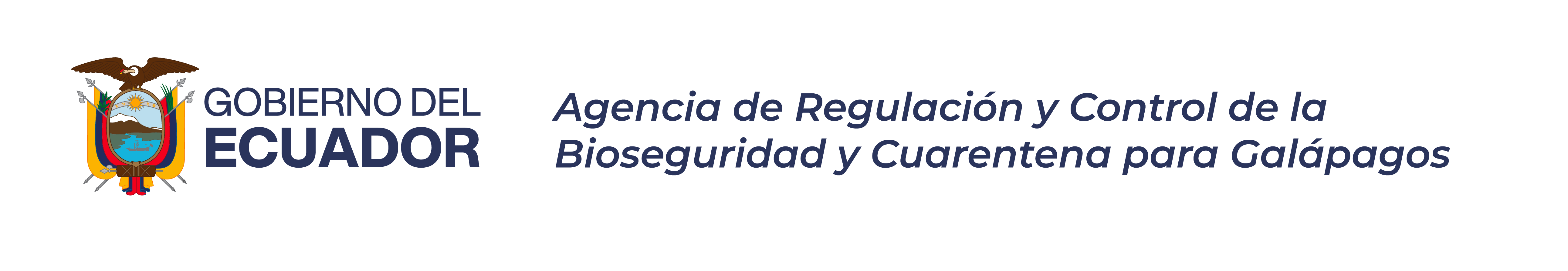 Gobierno del Ecuador · Agencia de Regulación y Control de la Bioseguridad y Cuarentena para Galápagos